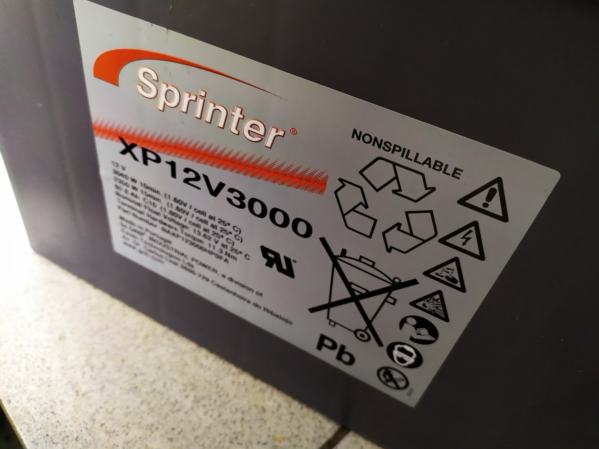 Аккумулятор Sprinter XP12V3000 AGM - Питание и проводка - Форум по ...