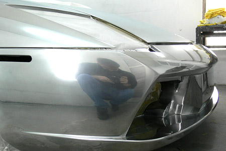 Хромированная Lamborghini Murcielago