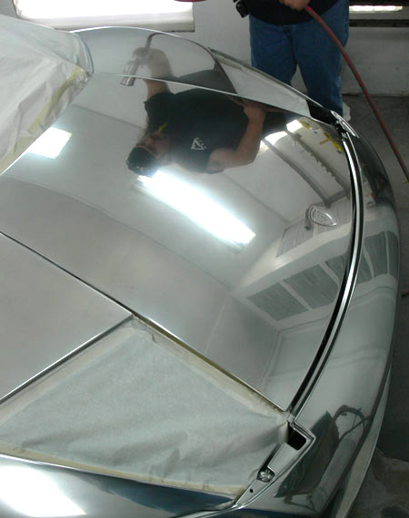 Хромированная Lamborghini Murcielago